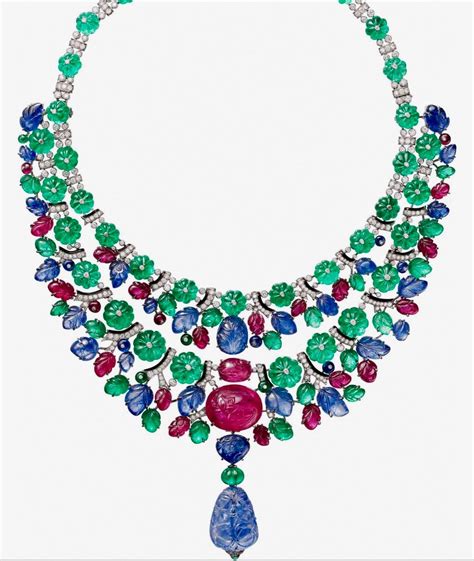 cartier tutti frutti necklace